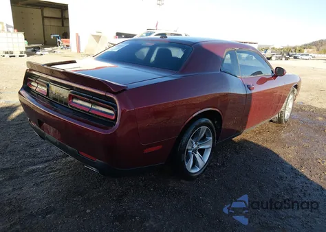 2018 Dodge Challenger Sxt из США, поврежденный, VIN 2C3CDZAG2JH130994